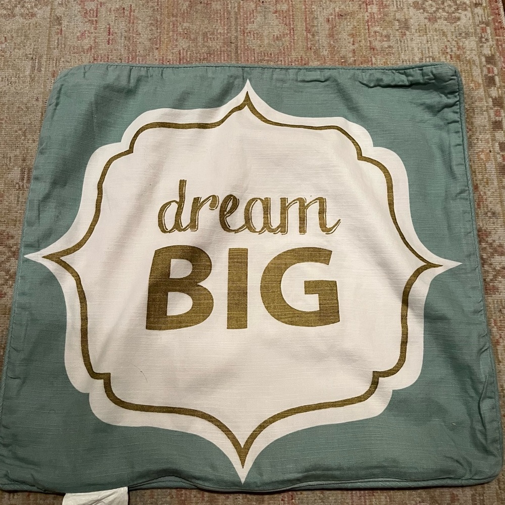 Dream Big Pillow Case
